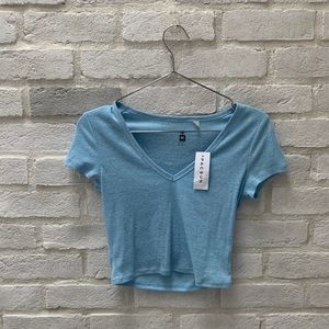 cropped tee